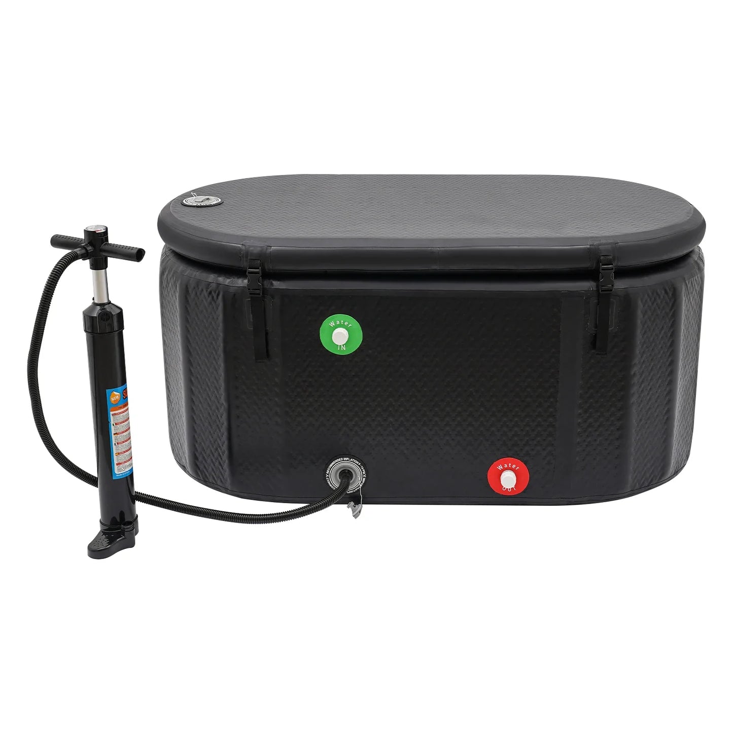 Inflatable Ice Bath 370L with Air Pump and Repair Kit