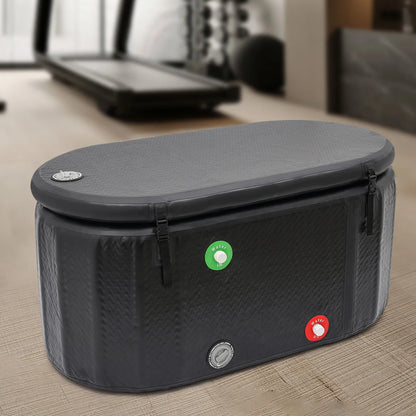 Inflatable Ice Bath 370L with Air Pump and Repair Kit