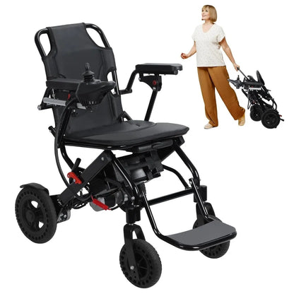 Portable Electric Wheelchair For Adults Lightweight Foldable Power Chair