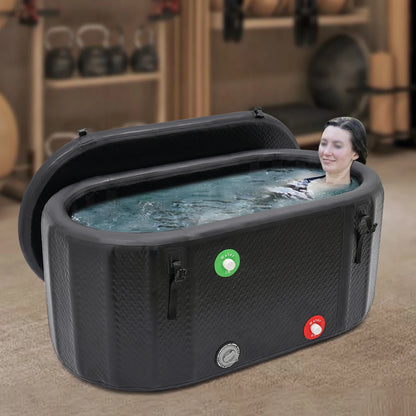 Inflatable Ice Bath 370L with Air Pump and Repair Kit